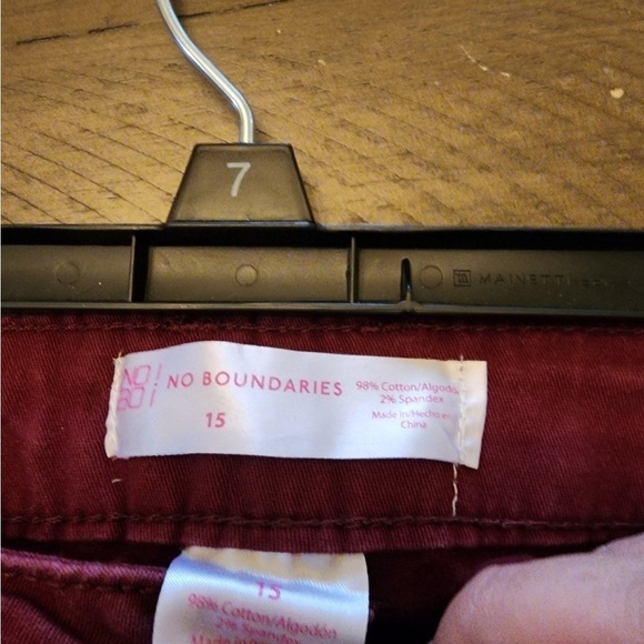 Womens nobo purple Khaki pants size 15 - Picture 3 of 3